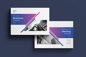 Modern Brochure Template Landscape