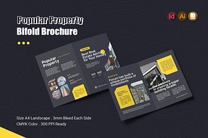 Popular Property Bifold Brochure