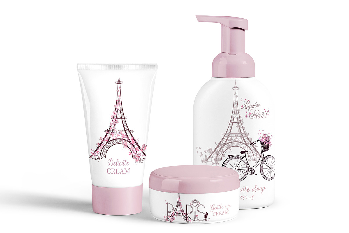 Paris clipart, Eiffel Tower Vector, a Transportation Illustration by MarinadeArt (Photo 8 of 9)