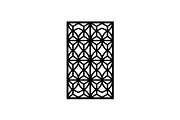 Black Geometric Pattern Panel SVG, an Object Graphic by jahid234 (Thumbnail 7 of 13)