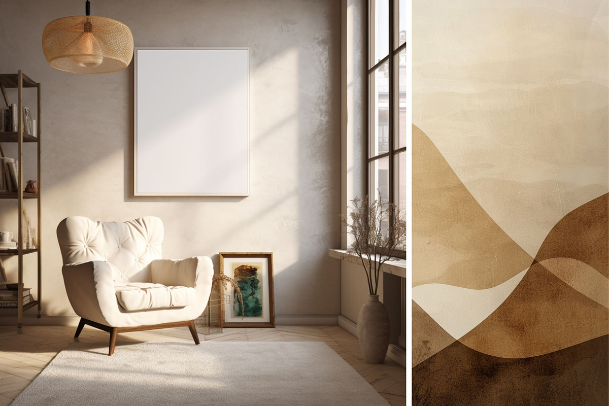 Minimalist Interior Frame Mockup 2, a Household Mockup by ARTOZEN DIGITAL (Photo 8 of 9)