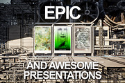 Advertising Posters Mockup Set 01, a Print Template by Epic By Design (Thumbnail 2 of 6)