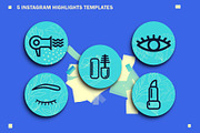 Canva Instagram Template Beauty Shop, a Social Media Template by Vectorheroes (Thumbnail 7 of 7)