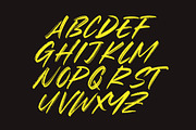Broken Khemory Display Brush Font, a Script Font by Letterena Studios Script (Thumbnail 12 of 15)
