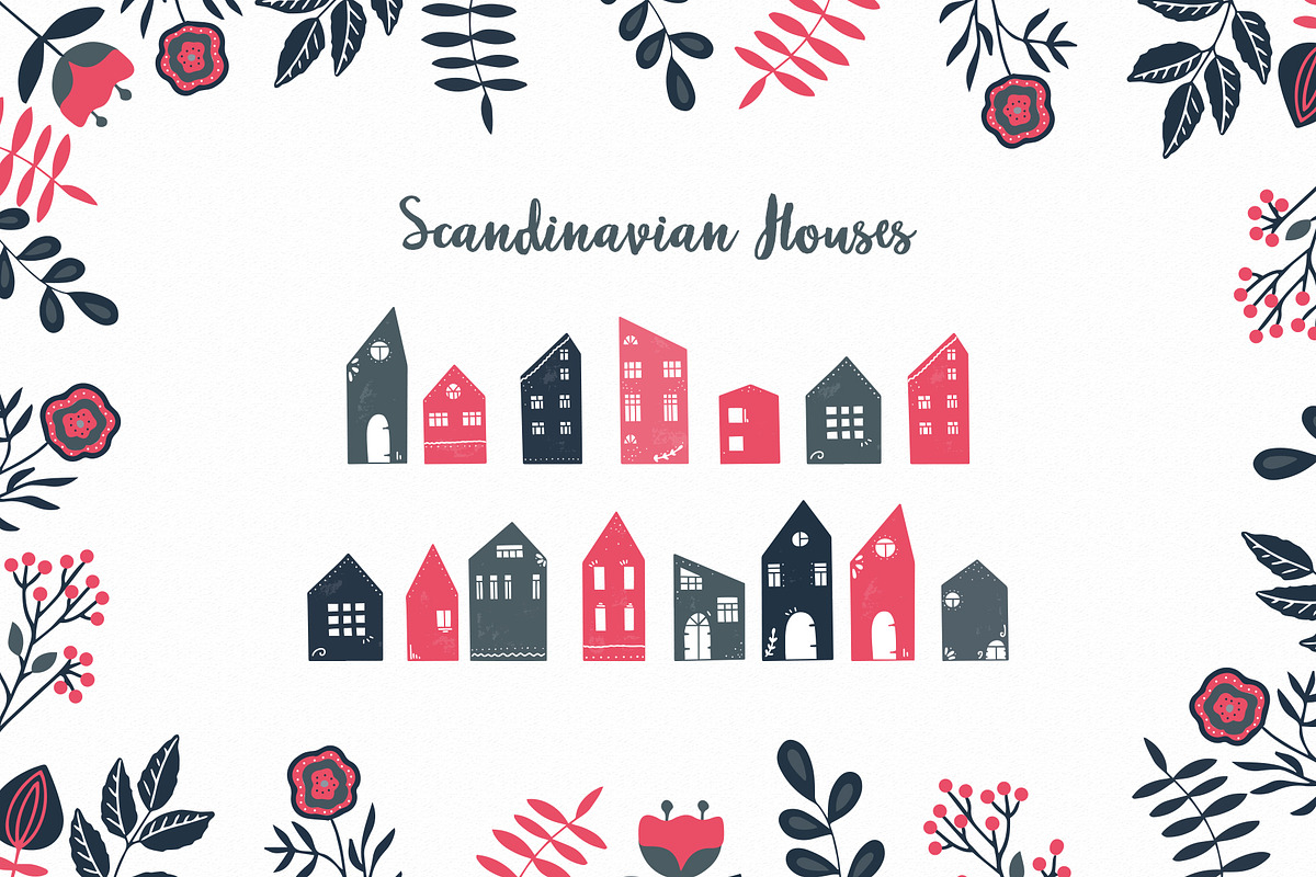 Scandinavian - Nursery pack, a Decorative Illustration by SketchCliparts (Photo 2 of 10)