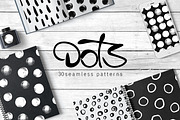 Just Dots. 30 Seamless Patterns, a Pattern Graphic by CARROTDESIGN (Thumbnail 1 of 6)