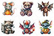Halloween Voodoo Animal Doll Clipart, an Illustration by DreamPrint404 (Thumbnail 5 of 5)