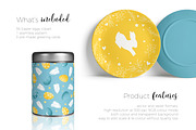 Easter in yellow & blue, a Graphic by NKTN graphics (Thumbnail 2 of 7)