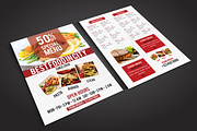 Restaurant Menu, a Flyer Template by AfzaalGraphics (Thumbnail 2 of 5)