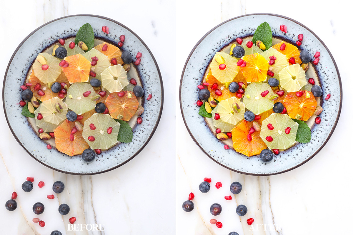 10 BRIGHT FOOD Lightroom Presets, a Preset Add-On by MaPresets (Photo 5 of 13)