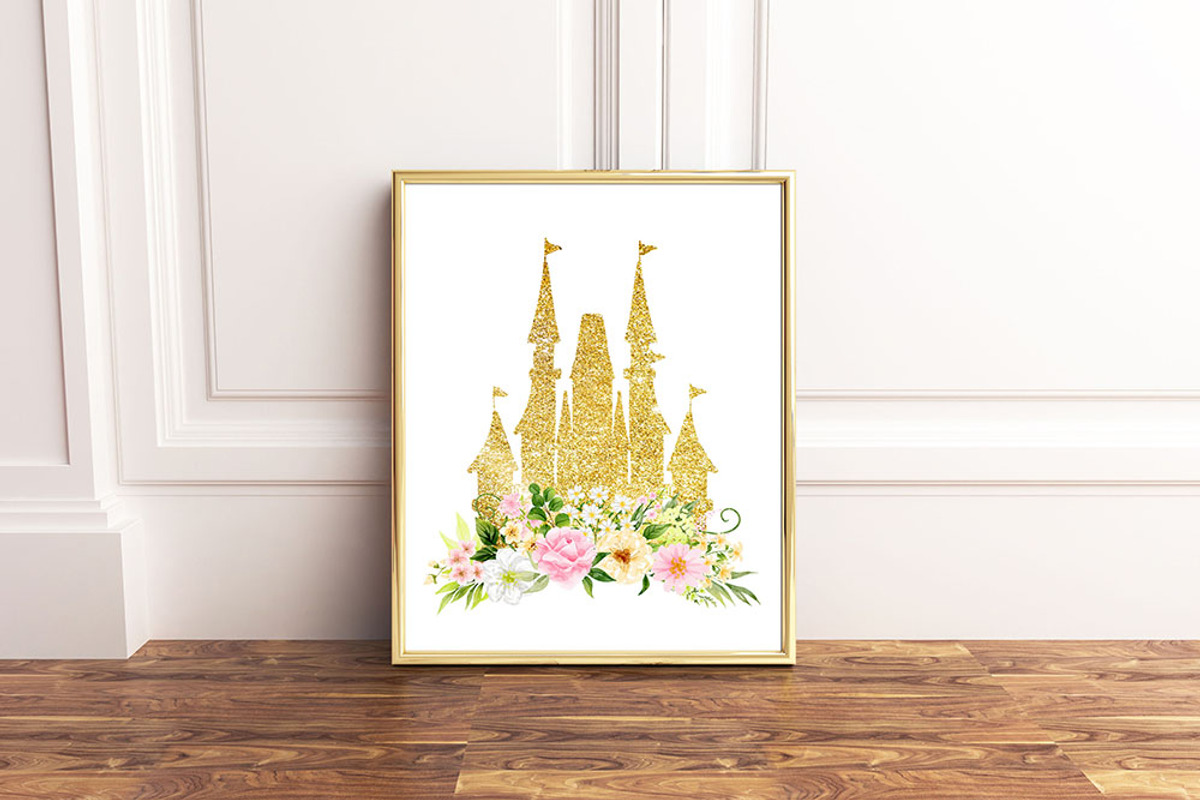 Pink baby princess clipart, a Decorative Illustration by heyiamalice (Photo 13 of 13)