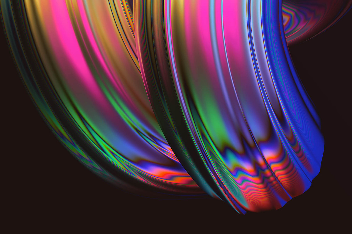 Infinity: 3D Chromatic Shapes, an Object Graphic by RuleByArt (Photo 21 of 24)