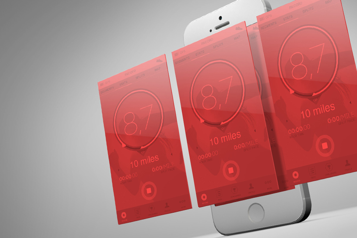 iPhone 5S Mock ups, an iPhone Mockup by Aldo (Photo 2 of 5)