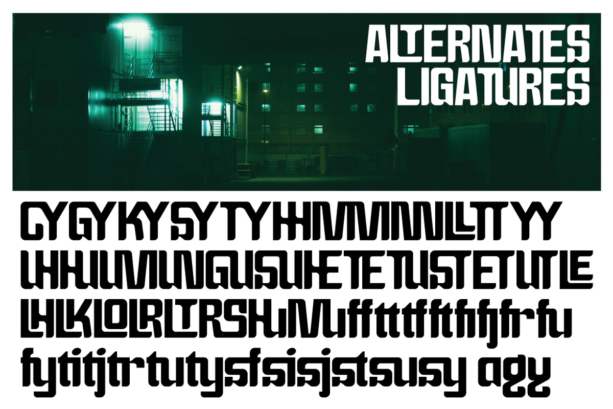 Bashful - Sans Condensed Font, a Sans Serif Font by tebaltipislab (Photo 10 of 12)