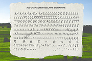 Reclaire - Monoline Signature Font, a Script Font by Typetemp Studio (Thumbnail 13 of 13)