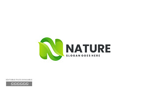 Nature Gradient Colorful Logo, a Branding & Logo Template by ivan_artnivora