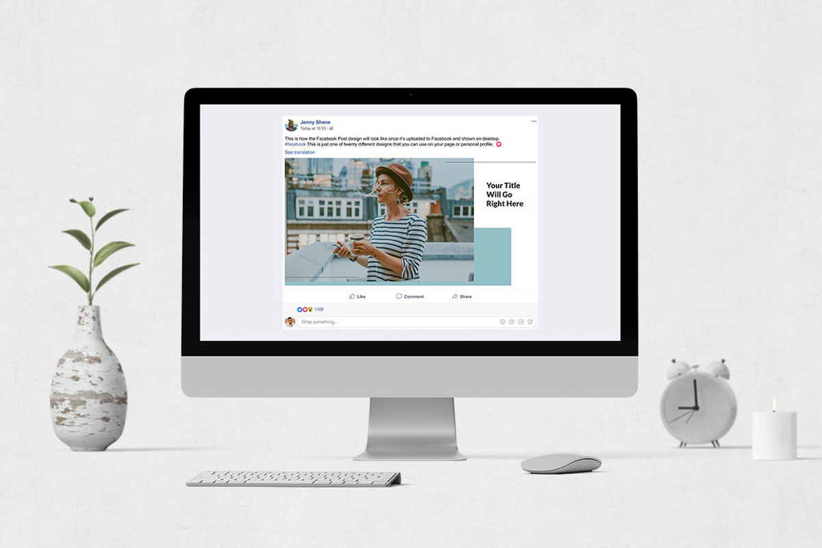Lifestyle Facebook Posts, a Social Media Template by Social Corner Graphics (Photo 4 of 7)