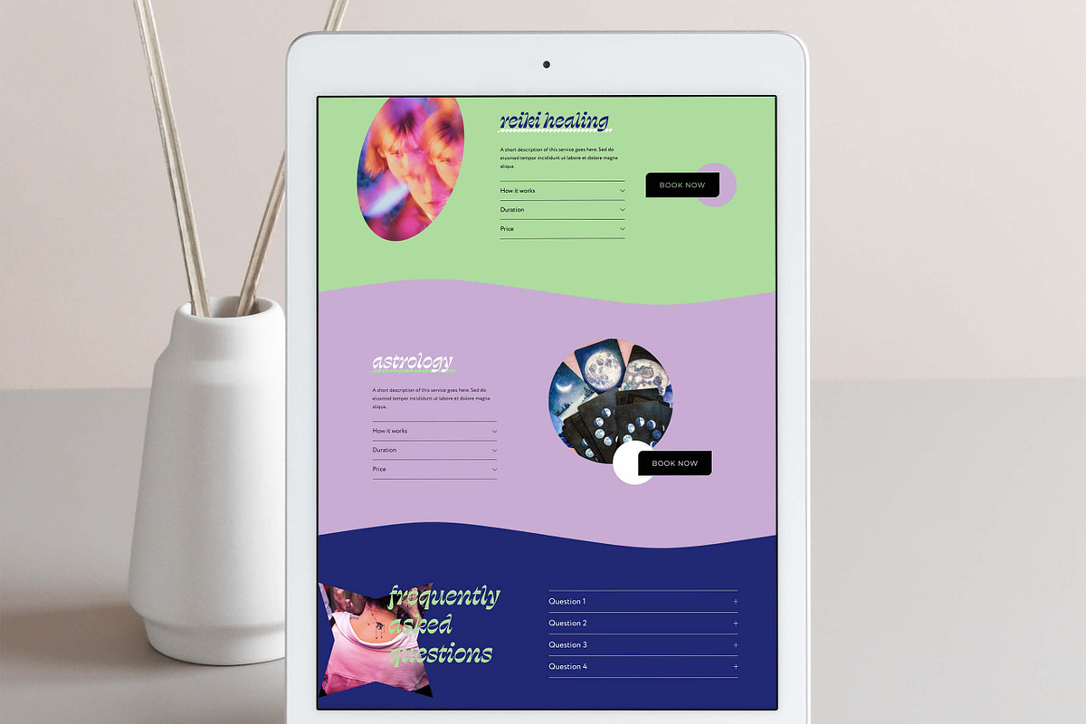 Stardust Squarespace Site Template, a Squarespace Template by The Humanista Co. (Photo 6 of 18)