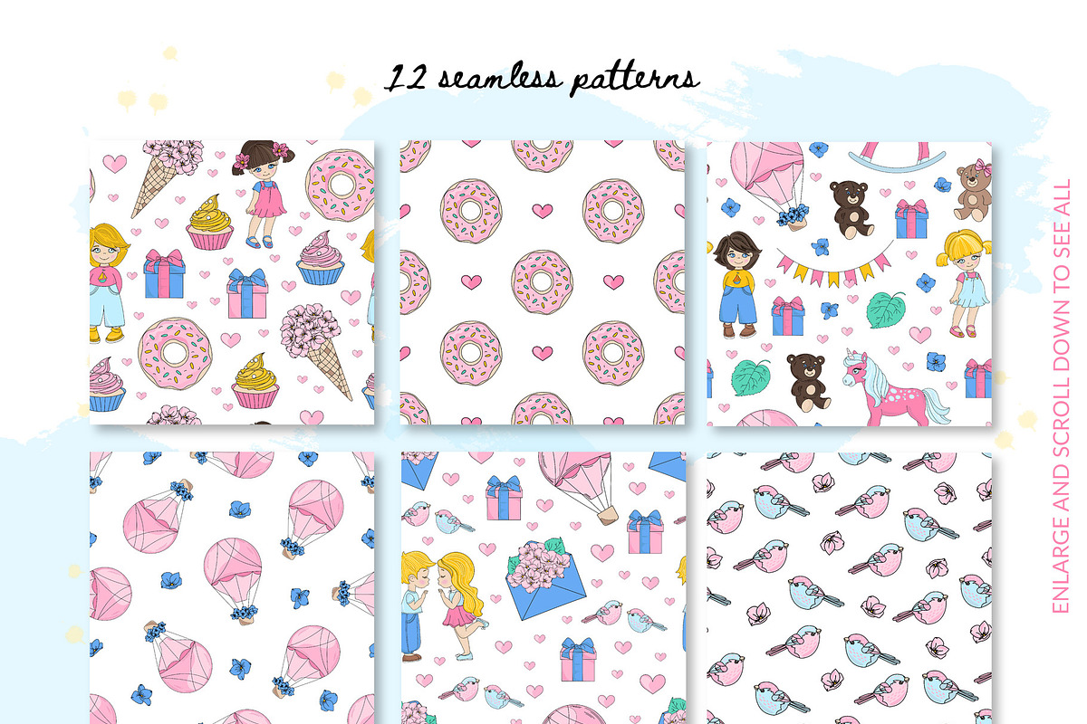 CUTE VALENTINE, a Decorative Illustration by FARAWAYKINGDOM (Photo 6 of 12)