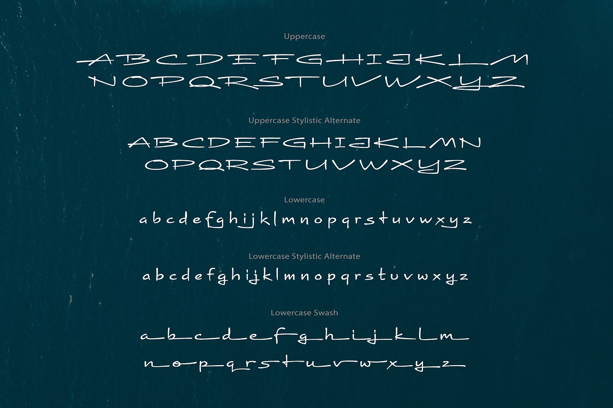 Pacific Handwritten Font, a Script Font by sunnytudu (Photo 6 of 7)