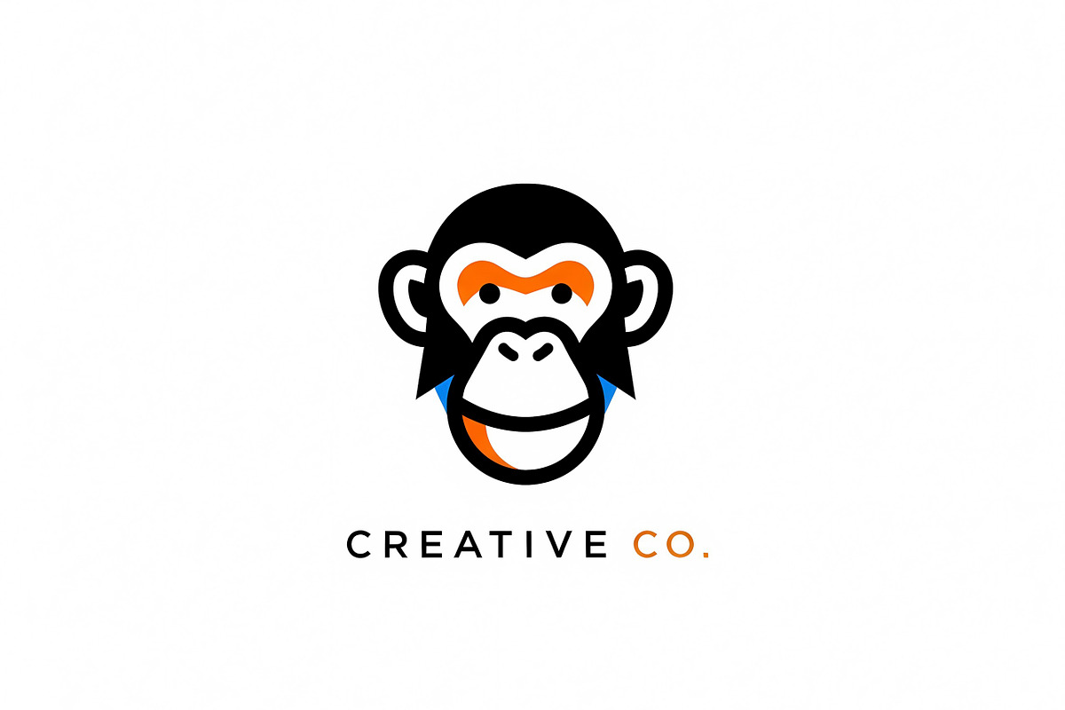 Playful Monkey Logo, a Branding & Logo Template by Logocreative (Photo 2 of 2)