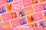 Canva Email Signature Templates, an Email Template by SunshineStudioBoutique (Thumbnail 1 of 10)