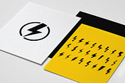 Electro Sign. Energy Lightning Icon., a Solid Icon by Plaid4You (Thumbnail 2 of 5)