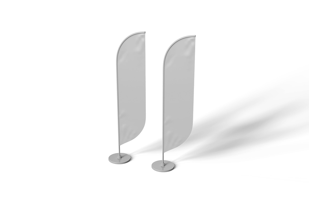 Flag Mockup, an Advertising Mockup by mockupbuys (Photo 19 of 26)