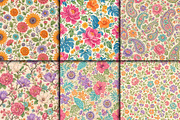 Vintage Cottagecore Floral Pattern, a Pattern Graphic by Artonix (Thumbnail 3 of 3)