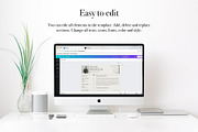 Sleek Resume Template Pack | Canva, a Resume Template by Lux Resume (Thumbnail 7 of 9)