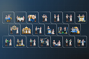 Eid Al-Fitr Character 3D Pack, a Characters & Person 3D Model by Haps Space (Thumbnail 4 of 4)