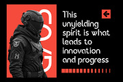 Wexora Futuristic Sans Serif Font, a Sans Serif Font by Vadovastd (Thumbnail 7 of 7)
