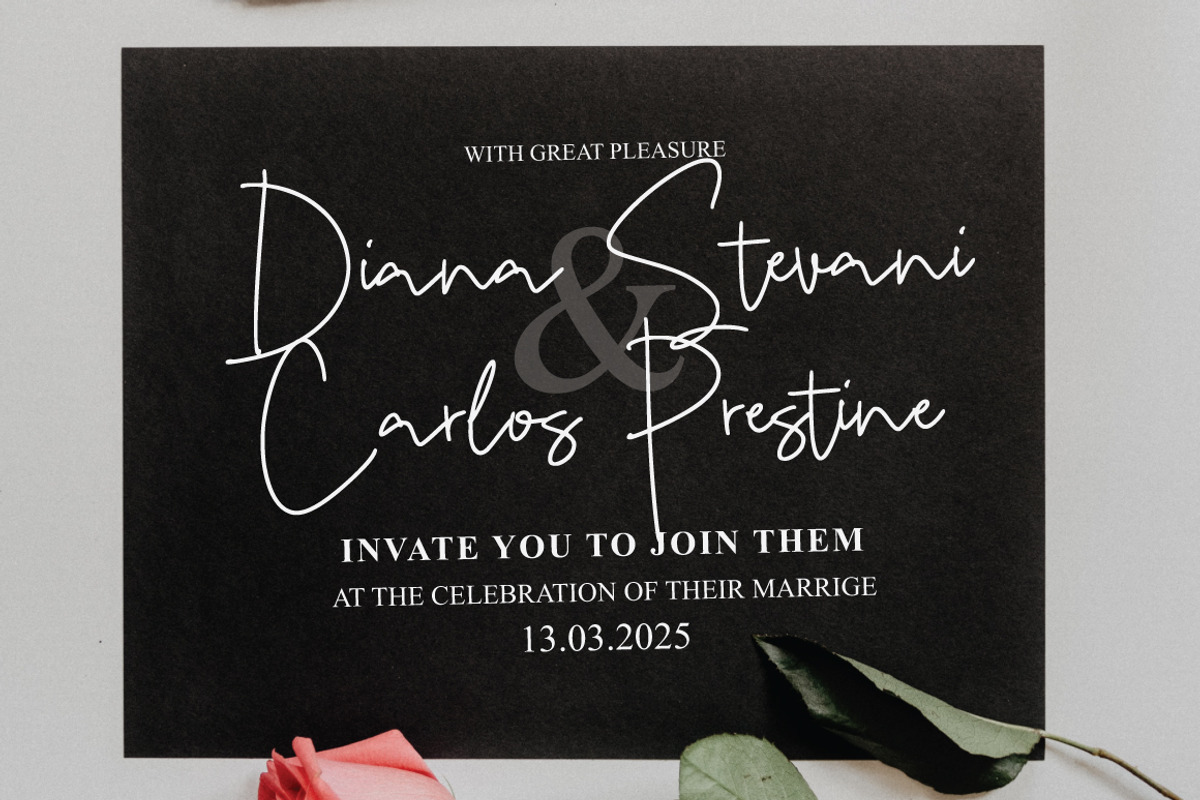 Rumble Honey - Casual Signature, a Handwritten Font by tebaltipislab (Photo 6 of 9)