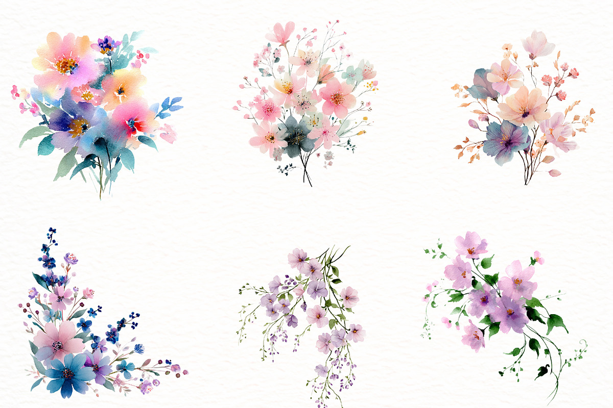 Spring Fairy Flower clipart, an Illustration by Designworld (Photo 4 of 7)