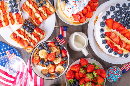 Fourth of July holiday desserts, a Food & Drink Photo by Rimma