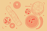 Indian Food Vector Illustrations, a Food Illustration by TheFoodAtlas (Thumbnail 4 of 15)