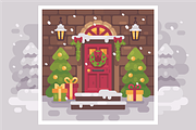 Winter porches, a Decorative Illustration by Ivan Dubovik (Thumbnail 4 of 7)