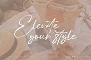 Quixotic - handmade script font, a Script Font by Only Fonts (Thumbnail 6 of 10)