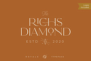 Royale Luxurious Typeface + LOGOS, a Serif Font by Creative Corner (Thumbnail 11 of 28)