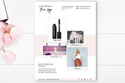 Media Kit Template | 4 Page, a Flyer Template by By Stephanie Design (Thumbnail 3 of 5)