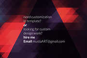 Clean Black Minimal Business Card, a Business Card Template by MustaART (Thumbnail 2 of 2)