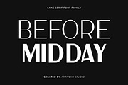 Before Midday Creative Sans Serif, a Sans Serif Font by Artiveko (Thumbnail 4 of 8)
