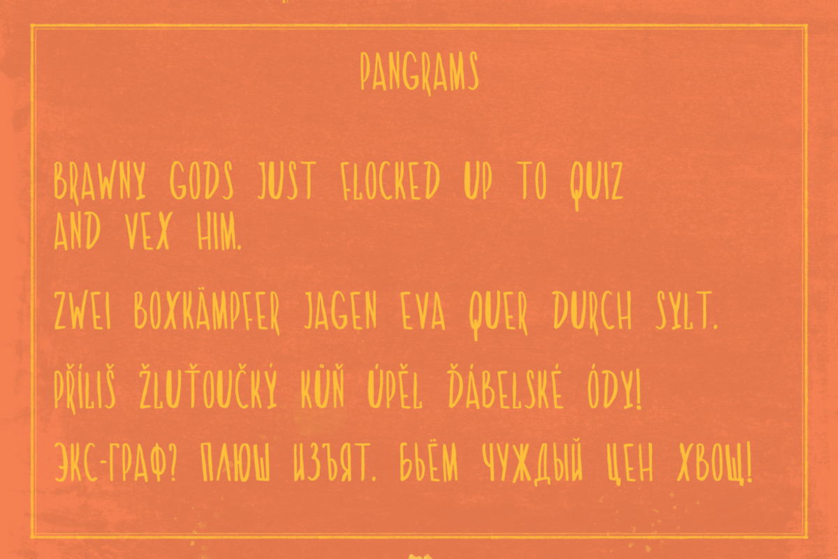 Fissure, a Sans Serif Font by vladderkach57 (Photo 4 of 5)