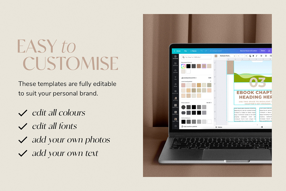 Guide + Ebook Template CANVA, a Magazine Template by Studio Loire (Photo 16 of 16)