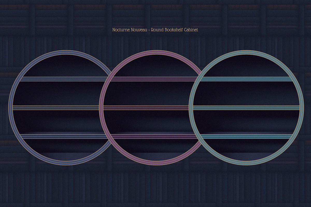 Nocturne Nouveau Branding Kit, a Decorative Illustration by Polar Vectors (Photo 11 of 20)