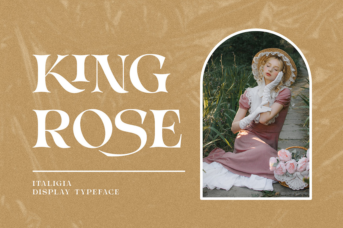 Italigia Retro Bold Serif, a Serif Font by Cruzine (Photo 2 of 8)