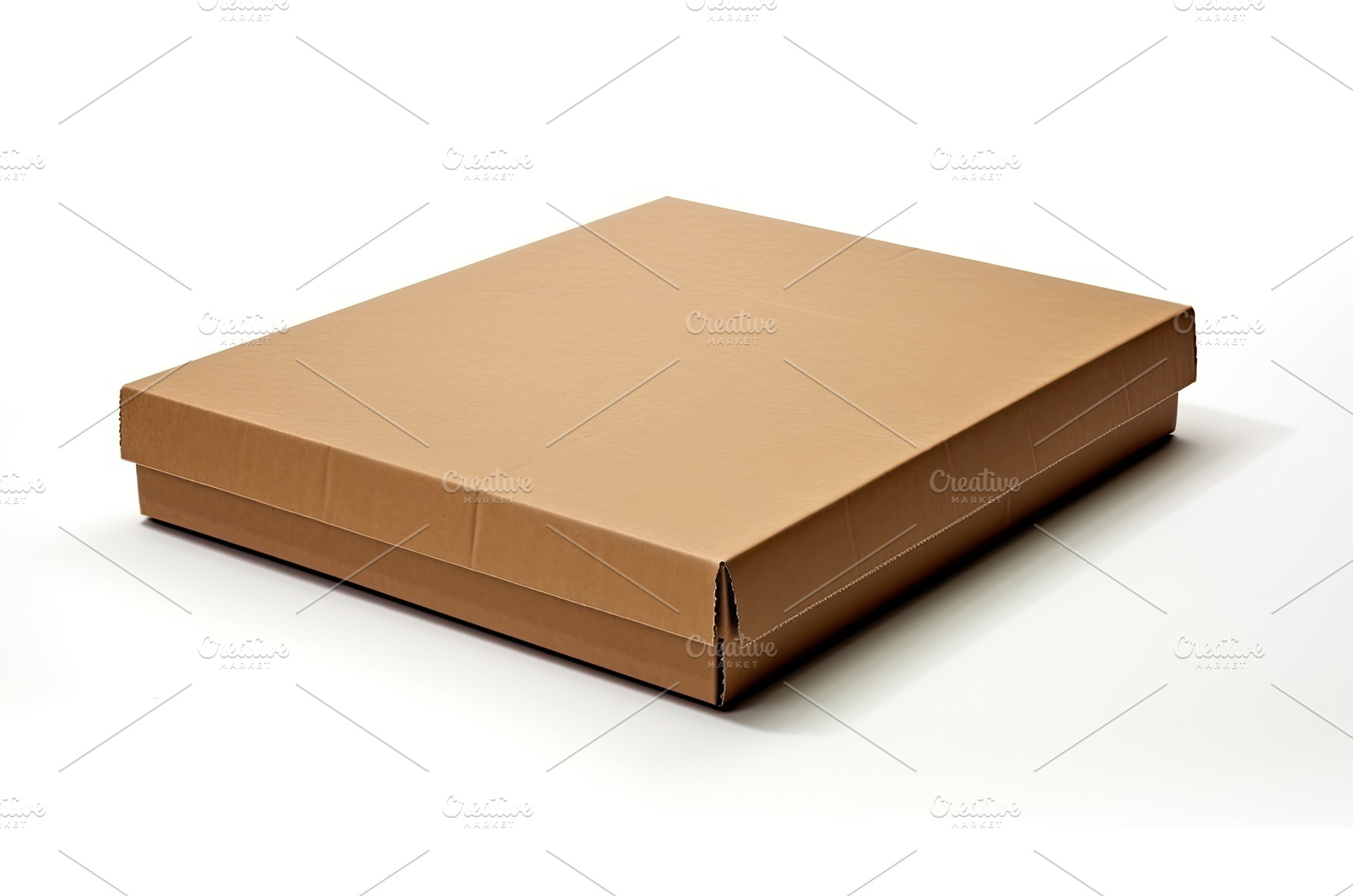 box cardboard package ai generated, a Transportation Photo by pikepicture