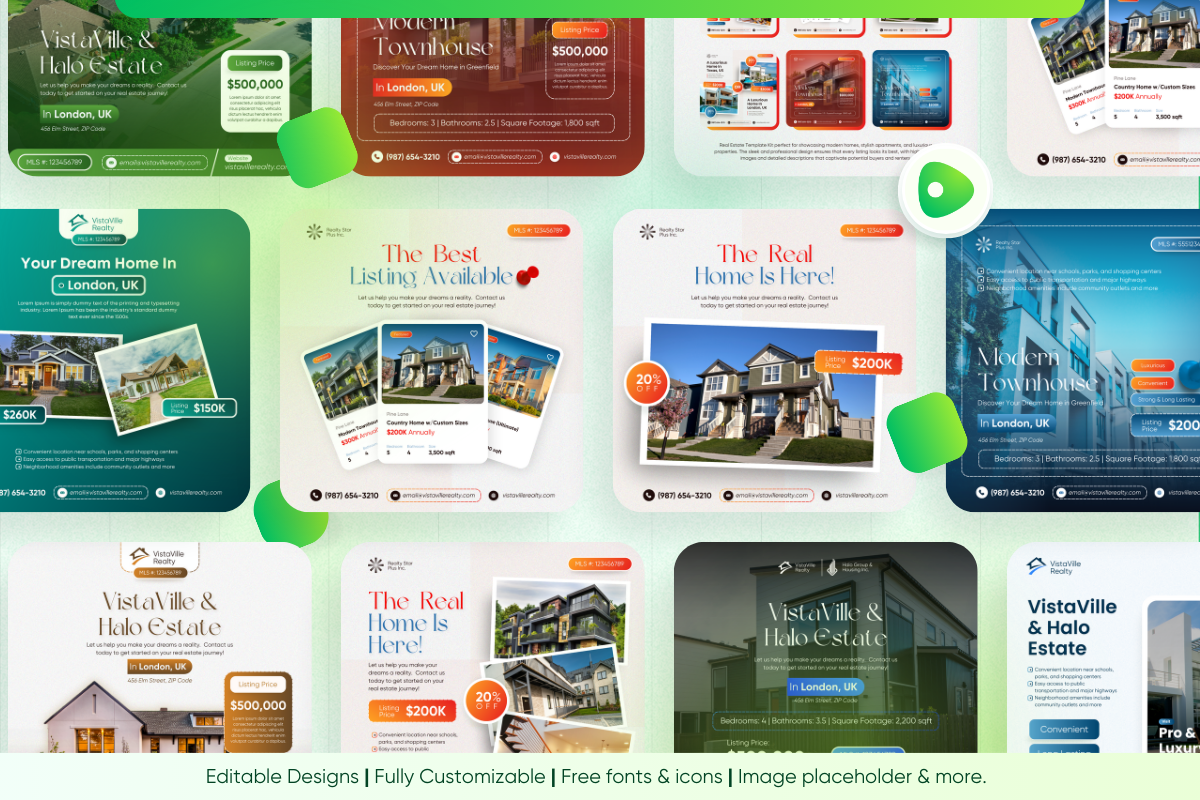 Tranquil Haven -Real Estate Template, a Social Media Template by Exceptionalways (Photo 2 of 7)