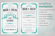 Wedding Invitation Classic, a Card Template by vectorlogos89 (Thumbnail 1 of 3)