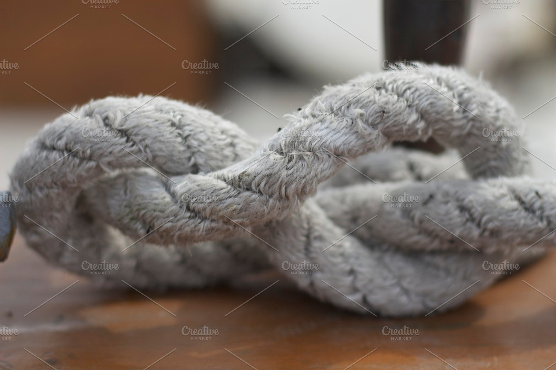 Knotted stock photograph